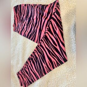 Lularoe TC2 Zebra print leggings